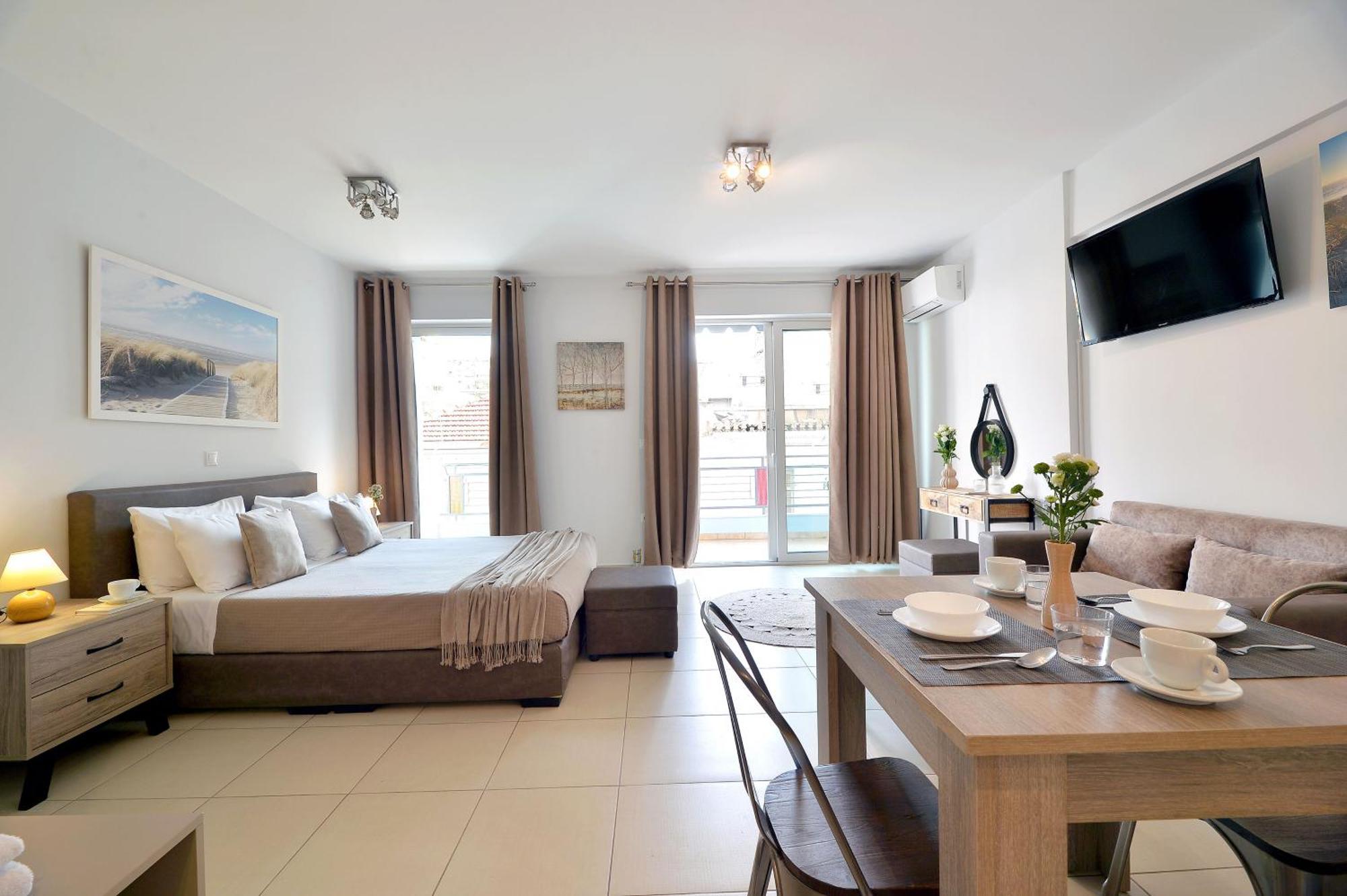 Alekos Apartments 1 Νetflix Atenas Quarto foto
